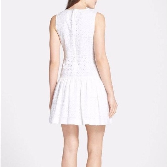 CeCe by Cynthia Steffe Drop Waist Eyelet Dress - Picture 2 of 4